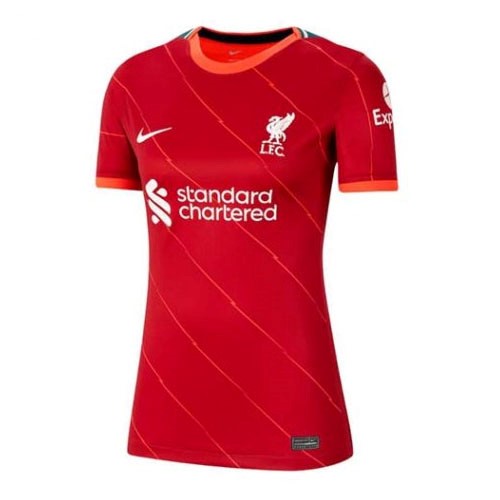 Maillot Football Liverpool Domicile Femme 2021-22